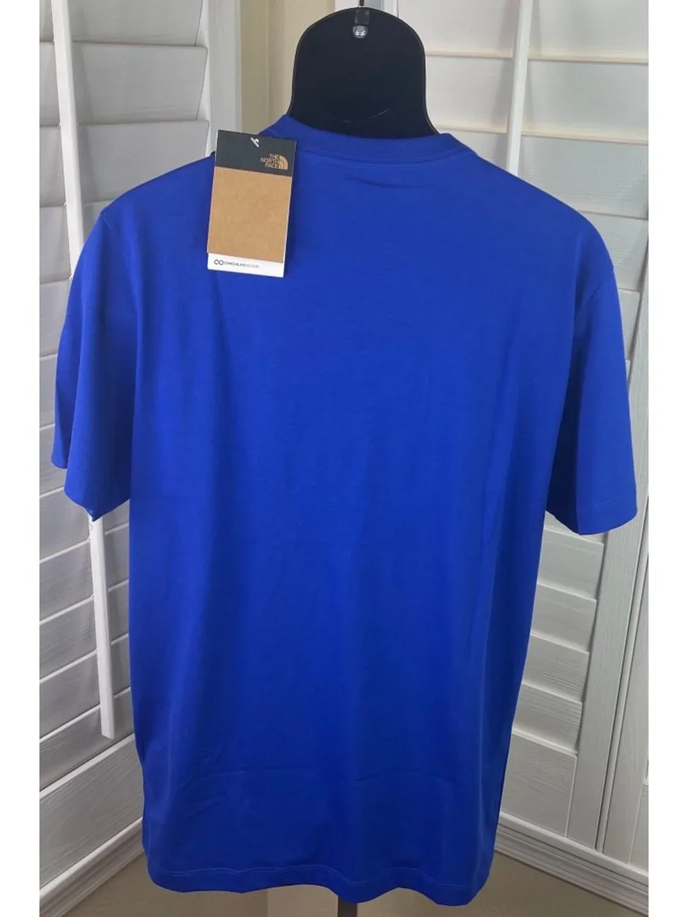 The North Face Blue Chicago GPS Coordinates Regular Fit T-Shirt - Men’s M - NWT